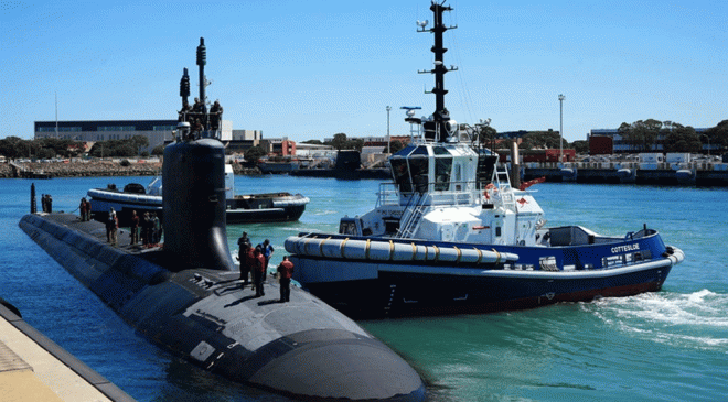 USS Colorado Arrives at HMAS Stirling