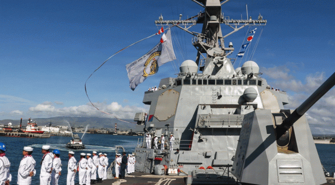 USS Frank E. Petersen Jr Returns from Ten-Month Deployment